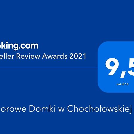 Toporowe Domki W Chocholowskiej Witów Exteriör bild